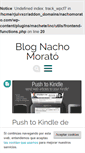 Mobile Screenshot of nachomorato.com